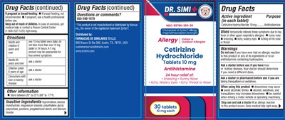 Label (Cetirizine Hydrochloride)
